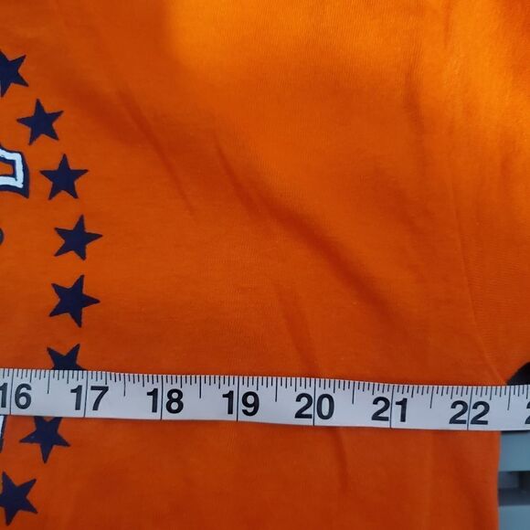 NWT New York Mets Mens T-Shirt MLB Size Large Orange/blue - Picture 10 of 11